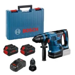 Bosch GBH 18V-34 CF 18v BITURBO SDS+ Plus Rotary Hammer Drill Inc 2x 5.5Ah Batts