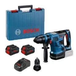 Bosch GBH 18V-34 CF 18v BITURBO SDS+ Plus Rotary Hammer Drill Inc 2x 8.0Ah Batts