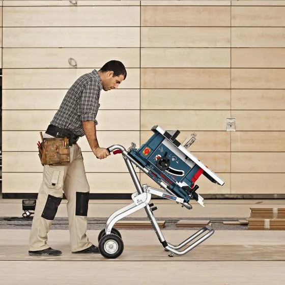Bosch GTA 60 W Gravity Rise Table Saw Trolley Stand 3 Bosch GTA 60 W Gravity Rise Table Saw Trolley Stand - Image 3