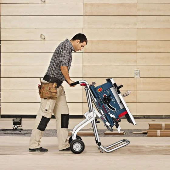 Bosch GTA 60 W Gravity Rise Table Saw Trolley Stand 4 Bosch GTA 60 W Gravity Rise Table Saw Trolley Stand - Image 4