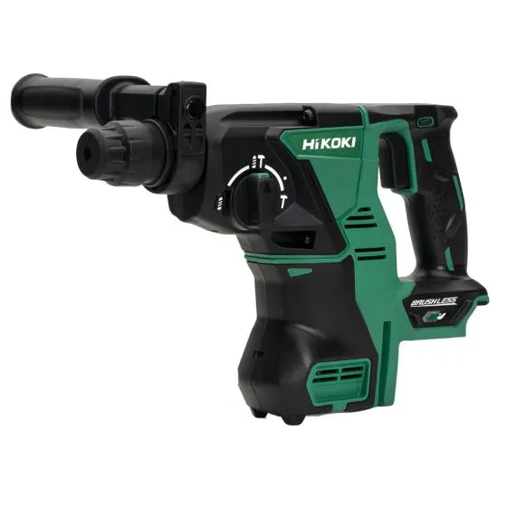 HiKOKI DH36DPAJSZ 36v MULTI VOLT Brushless SDS+ Plus Hammer Drill Inc 3x 2.5Ah Batts 2 HiKOKI DH36DPAJSZ 36v MULTI VOLT Brushless SDS+ Plus Hammer Drill Inc 3x 2.5Ah Batts - Image 2