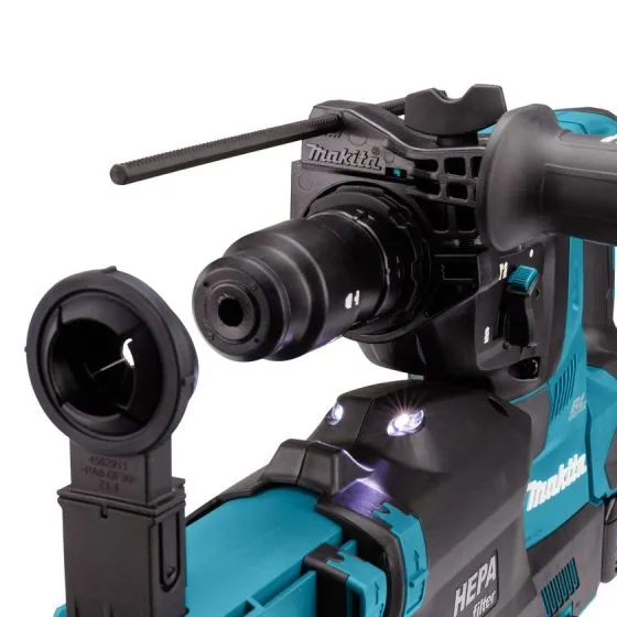 Makita HR004GD202 40v Max XGT SDS+ Plus Rotary Hammer 28mm Inc 2x 2.5Ah Batts & DX14 Dust Box 5 Makita HR004GD202 40v Max XGT SDS+ Plus Rotary Hammer 28mm Inc 2x 2.5Ah Batts & DX14 Dust Box - Image 5