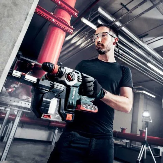 Metabo KHA 18 LTX BL 24 Quick SDS+ Plus Hammer Drill Body Only In Carry Case 9 Metabo KHA 18 LTX BL 24 Quick SDS+ Plus Hammer Drill Body Only In Carry Case - Image 9