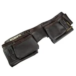 Kuny's 19427 12 Pocket Oil Leather Construction Work Apron -Agriculture Sales kun19427 1