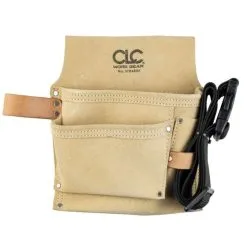 Kuny's IPK489X 3 Pocket Leather Nail And Tool Bag