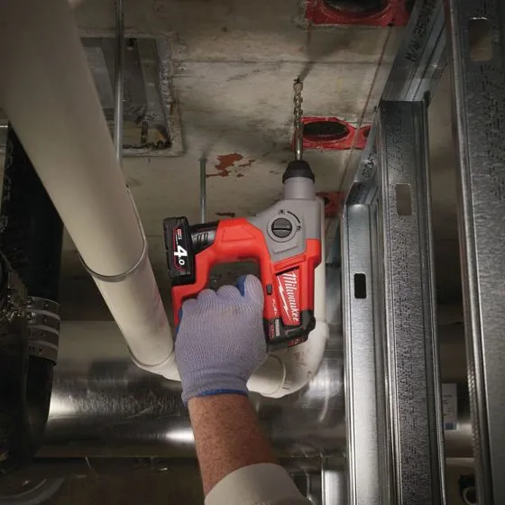 Milwaukee M12 CH-0 12v Sub Compact SDS+ Hammer Drill Body Only 6 Milwaukee M12 CH-0 12v Sub Compact SDS+ Hammer Drill Body Only - Image 6