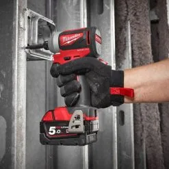 Milwaukee M18 BLID2-502X 18v Impact Driver Inc 2x 5.0Ah Batts 12 Milwaukee M18 BLID2-502X 18v Impact Driver Inc 2x 5.0Ah Batts -Agriculture Sales m18 blid2 502x 2
