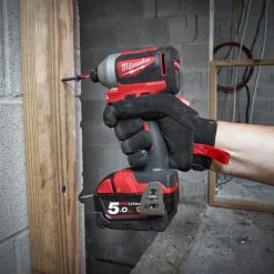 Milwaukee M18 BLID2-502X 18v Impact Driver Inc 2x 5.0Ah Batts 13 Milwaukee M18 BLID2-502X 18v Impact Driver Inc 2x 5.0Ah Batts -Agriculture Sales m18 blid2 502x 3