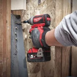 Milwaukee M18 BLID2-502X 18v Impact Driver Inc 2x 5.0Ah Batts 15 Milwaukee M18 BLID2-502X 18v Impact Driver Inc 2x 5.0Ah Batts -Agriculture Sales m18 blid2 502x 5