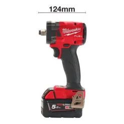 Milwaukee M18 FIW2F12-0X 18v 1/2" Impact Wrench With Friction Ring Body Only In Carry Case -Agriculture Sales m18 fiw2f12 502x 3 2