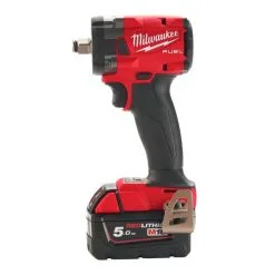Milwaukee M18 FIW2F12-0X 18v 1/2" Impact Wrench With Friction Ring Body Only In Carry Case -Agriculture Sales m18 fiw2f12 502x 5 2
