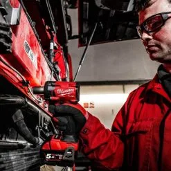 Milwaukee M18 FIW2F12-0X 18v 1/2" Impact Wrench With Friction Ring Body Only In Carry Case -Agriculture Sales m18 fiw2f12 502x 9 1