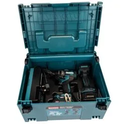 Makita DK0172G201 40v Max XGT Twin Kit HP002G Combi + TD001G Impact Driver Inc 2x 2.5Ah Batts In Carry Case -Agriculture Sales mak8351k9 4