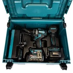 Makita DK0172G201 40v Max XGT Twin Kit HP002G Combi + TD001G Impact Driver Inc 2x 2.5Ah Batts In Carry Case -Agriculture Sales mak8351k9 4 1