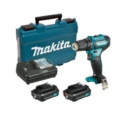 Makita DF333DWAE 12v MAX CXT Slide Cordless Drill Driver Inc 2x 2.0Ah Batts