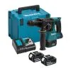 Makita DHR243RTJ 18v LXT 24mm SDS+ Plus Brushless Rotary Hammer Drill Inc 2x 5.0Ah Batts & QCC