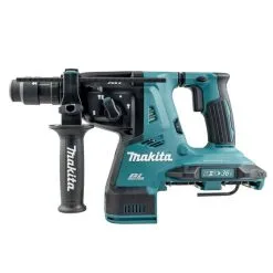 Makita DHR281ZJ Twin 18v LXT SDS+ Rotary Hammer With QCC Body Only In Makpac Carry Case -Agriculture Sales makdhr281zjside b