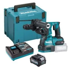 Makita HR004GD101 40v Max XGT SDS+ Plus Rotary Hammer 28mm Inc 1x 2.5Ah Battery & QCC