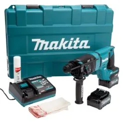 Makita HR007GD201 40v Max XGT 28mm SDS+ Plus Rotary Hammer Drill Inc 2x 2.5Ah Batts