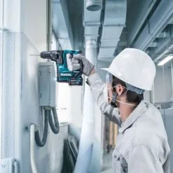 Makita HR166DSMJ 10.8v CXT Slide SDS+ Plus Hammer Drill Inc 2x 4.0Ah Batts -Agriculture Sales makhr166dz7 1