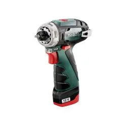 Metabo PowerMaxx BS Basic 12v Cordless Drill Driver Inc 2x 2.0Ah Batteries 6 Metabo PowerMaxx BS Basic 12v Cordless Drill Driver Inc 2x 2.0Ah Batteries -Agriculture Sales met600080500 03