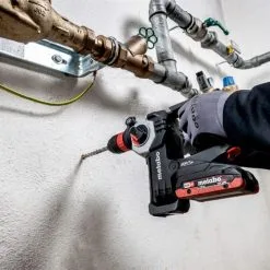 Metabo KHA 18 LTX BL 24 Quick SE SDS+ Plus Hammer Drill Black In MetaBox 165 L -Agriculture Sales met600149840 2