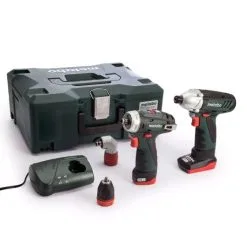 Metabo 2.1 10.8v PowerMaxx BS Quick Pro Combi & SSD Impact Driver Twin Kit