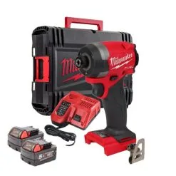 Milwaukee M18 FID3-502X 18v 1/4" Hex Brushless Impact Driver Inc 2x 5.0Ah Batts