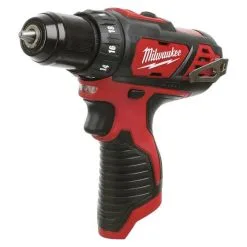 Milwaukee M12 BDDXKIT-202C 12v Sub Compact Drill Driver With Removable Chuck Inc 2x 2.0Ah Batts -Agriculture Sales mil4933443891 3 4