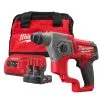 Milwaukee M12 CH-602X 12v Sub Compact SDS+ Hammer Drill Inc 2x 6.0Ah Batts
