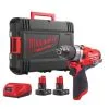 Milwaukee M12 FPD-602X 12v 13mm Combi Drill Inc 2x 6.0Ah Batts