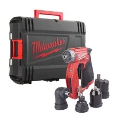 Milwaukee M12 FDDXKIT-0X 12v 4-In-1 Installation Drill Driver Body Only In Carry Case
