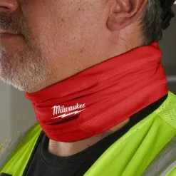 Milwaukee NGFM-R Neck Gaiter & Face Mask Red 4933478780 -Agriculture Sales mil4933478780 2