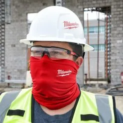 Milwaukee NGFM-R Neck Gaiter & Face Mask Red 4933478780 -Agriculture Sales mil4933478780 3
