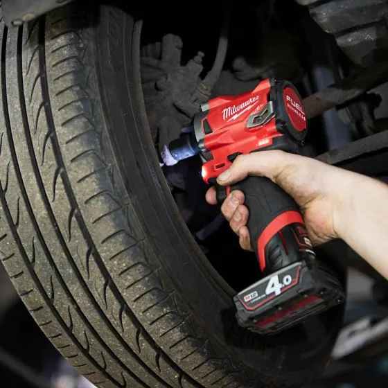 Milwaukee M12 Fuel FIW38-0 12v 3/8" Brushless Compact Impact Wrench Body Only 3 Milwaukee M12 Fuel FIW38-0 12v 3/8" Brushless Compact Impact Wrench Body Only - Image 3