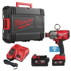 Milwaukee M18 ONEFHIWH716-502X 18v 7/16" High Torque Impact Wrench Inc 2x 5.0Ah Batts