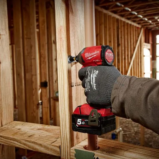 Milwaukee M18 FID2-502X 18v 1/4" Hex Brushless Impact Driver Inc 2x 5.0Ah Batts 9 Milwaukee M18 FID2-502X 18v 1/4" Hex Brushless Impact Driver Inc 2x 5.0Ah Batts - Image 9