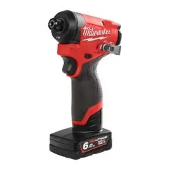 Milwaukee M12 FPP2A2-602X 12v Combi Drill & Impact Driver Powerpack Kit Inc 2x 6.0Ah Batts -Agriculture Sales mil4933480589 3