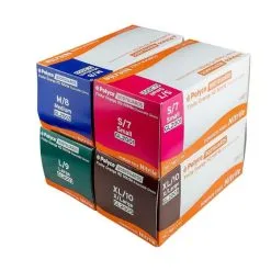 Polyco GL200 Finite Orange HD Disposable Gloves -Agriculture Sales polgl200 p sizes