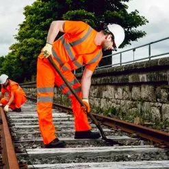 Portwest C470ORRXX/3X C470 HI-Vis Two Band & Brace Vest Orange Size Extra Extra Large / Extra Extra Extra Large -Agriculture Sales porc470orrsm 3 1 1