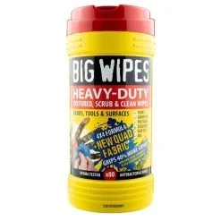 BIG WIPES Heavy Duty 4x4 Cleaning Wipes - Red Top
