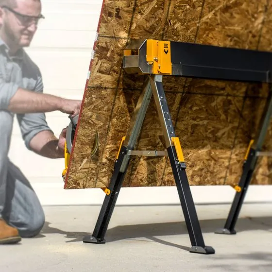 Toughbuilt TB-C700-2 Sawhorses 2 Pack / Jobsite Table 9 Toughbuilt TB-C700-2 Sawhorses 2 Pack / Jobsite Table - Image 9