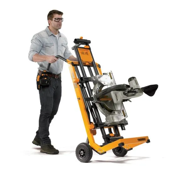 Toughbuilt TB-S600 Universal Quickset Mitre Saw Stand 5 Toughbuilt TB-S600 Universal Quickset Mitre Saw Stand - Image 5