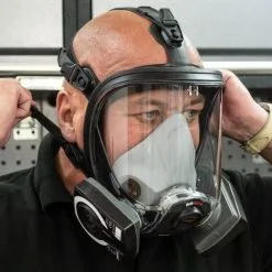 Trend AIR/M/FF/M AirMask Pro Full Face Mask - Medium & APF20 A2 P3 (Gas Type 2) Filter Pair 15 Trend AIR/M/FF/M AirMask Pro Full Face Mask - Medium & APF20 A2 P3 (Gas Type 2) Filter Pair -Agriculture Sales treair m ff s7 1 2 1