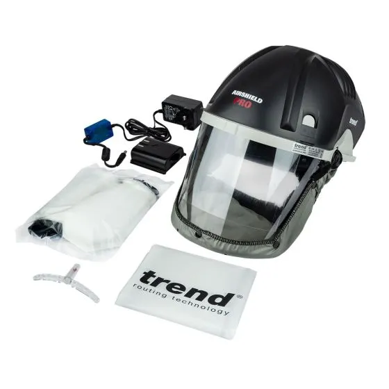 Trend AIR/PRO Airshield Pro APF 20 Powered Respirator Mask 230v 1 Trend AIR/PRO Airshield Pro APF 20 Powered Respirator Mask 230v