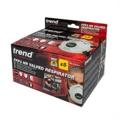 Trend RPE/FFP3V/5 FFP3 NR Valved Respirator Mask X5 Pcs -Agriculture Sales trerpe ffp3v 5 1 box